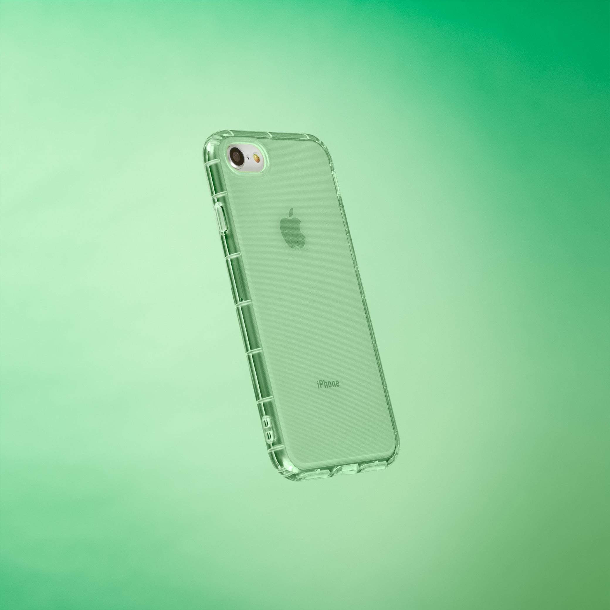 Highlighter Case for iPhone SE, iPhone 8, iPhone 7 - Precious Emerald Green