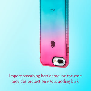 Barrier Case for iPhone 8 Plus & iPhone 7 Plus - Blue n Pink Gradient Sunset