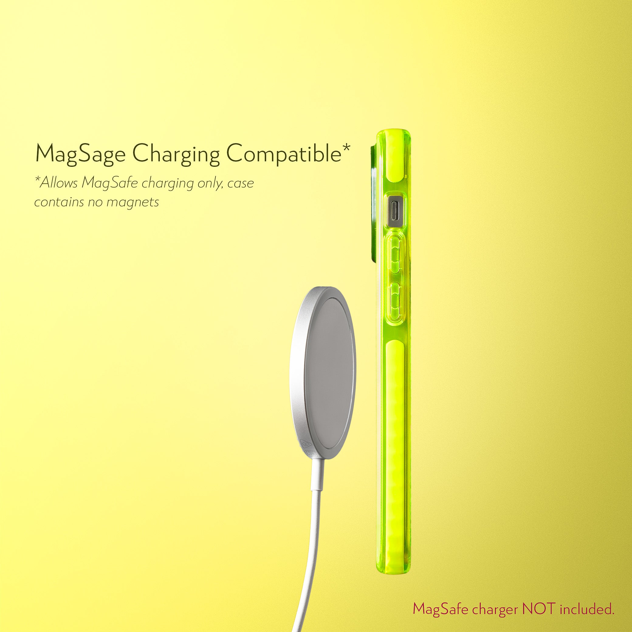 Barrier Case for iPhone 13 Mini - Hi-Energy Neon Yellow