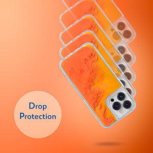 Neon Sand Case for iPhone 13 Pro - Orange Soda