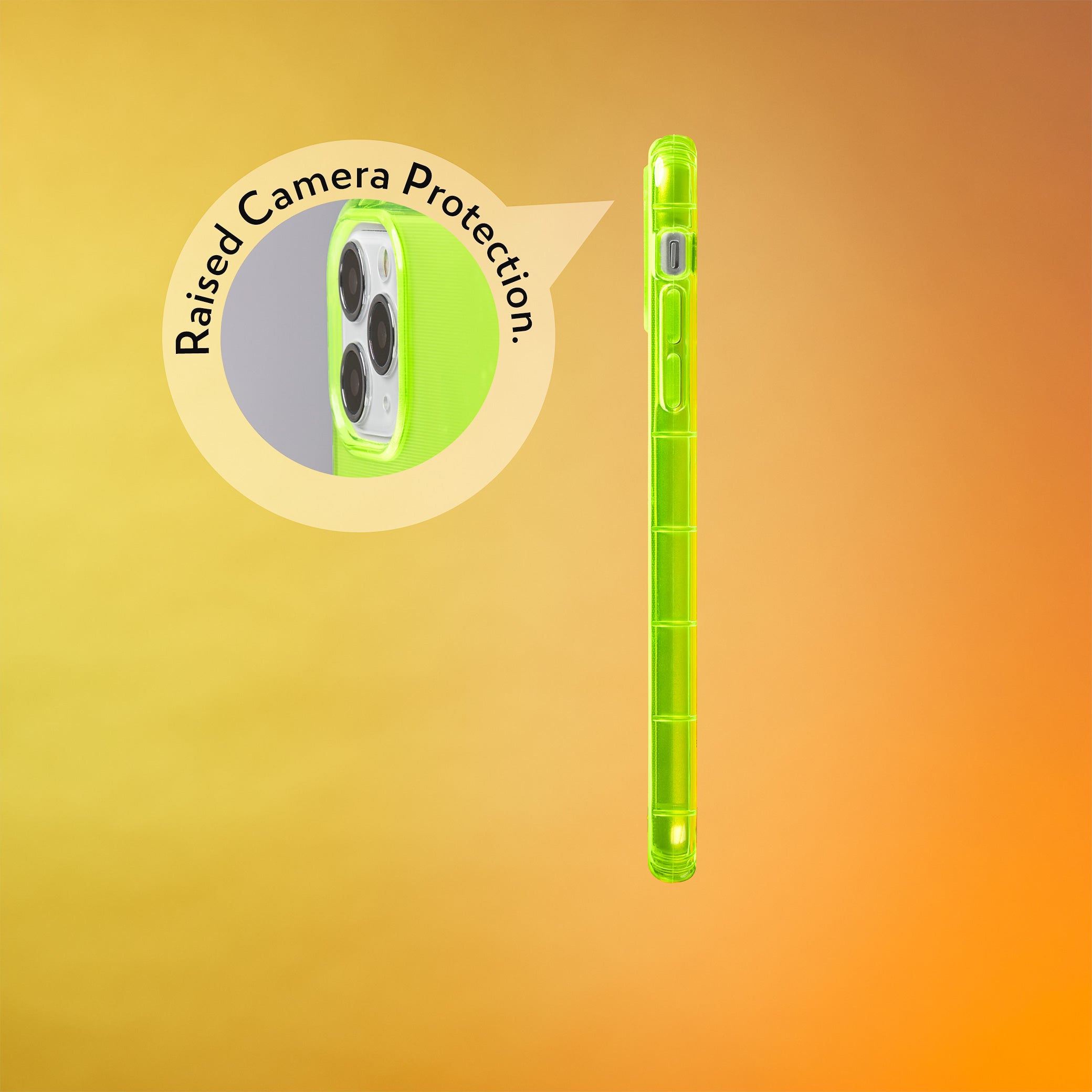 Highlighter Case for iPhone 11 Pro - Conspicuous Neon Yellow