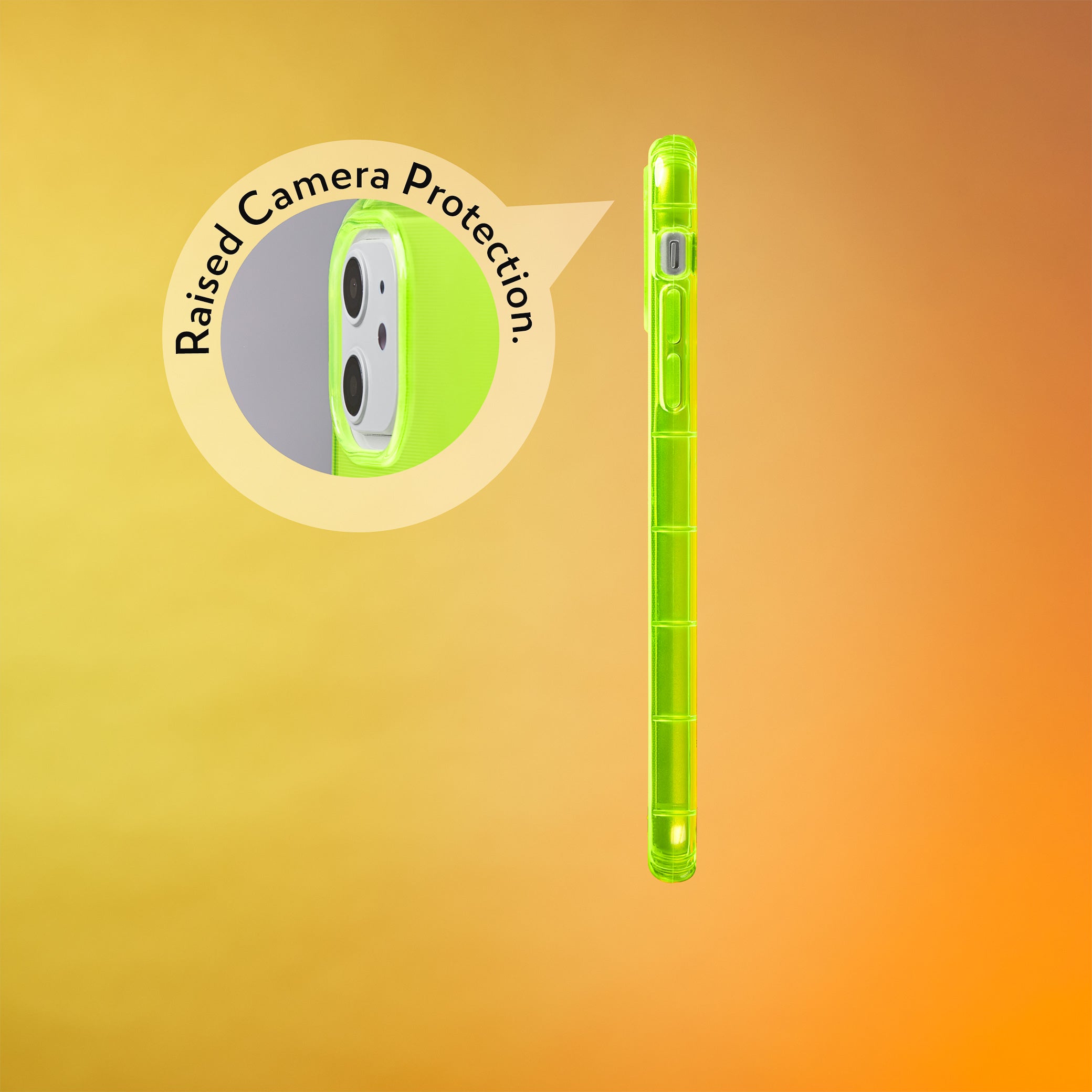 Highlighter Case for iPhone 11 - Conspicuous Neon Yellow