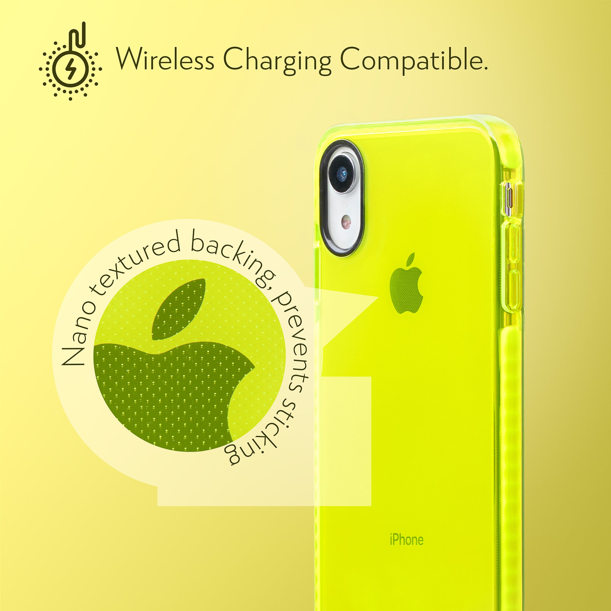 Barrier Case for iPhone XR - Hi-Energy Neon Yellow