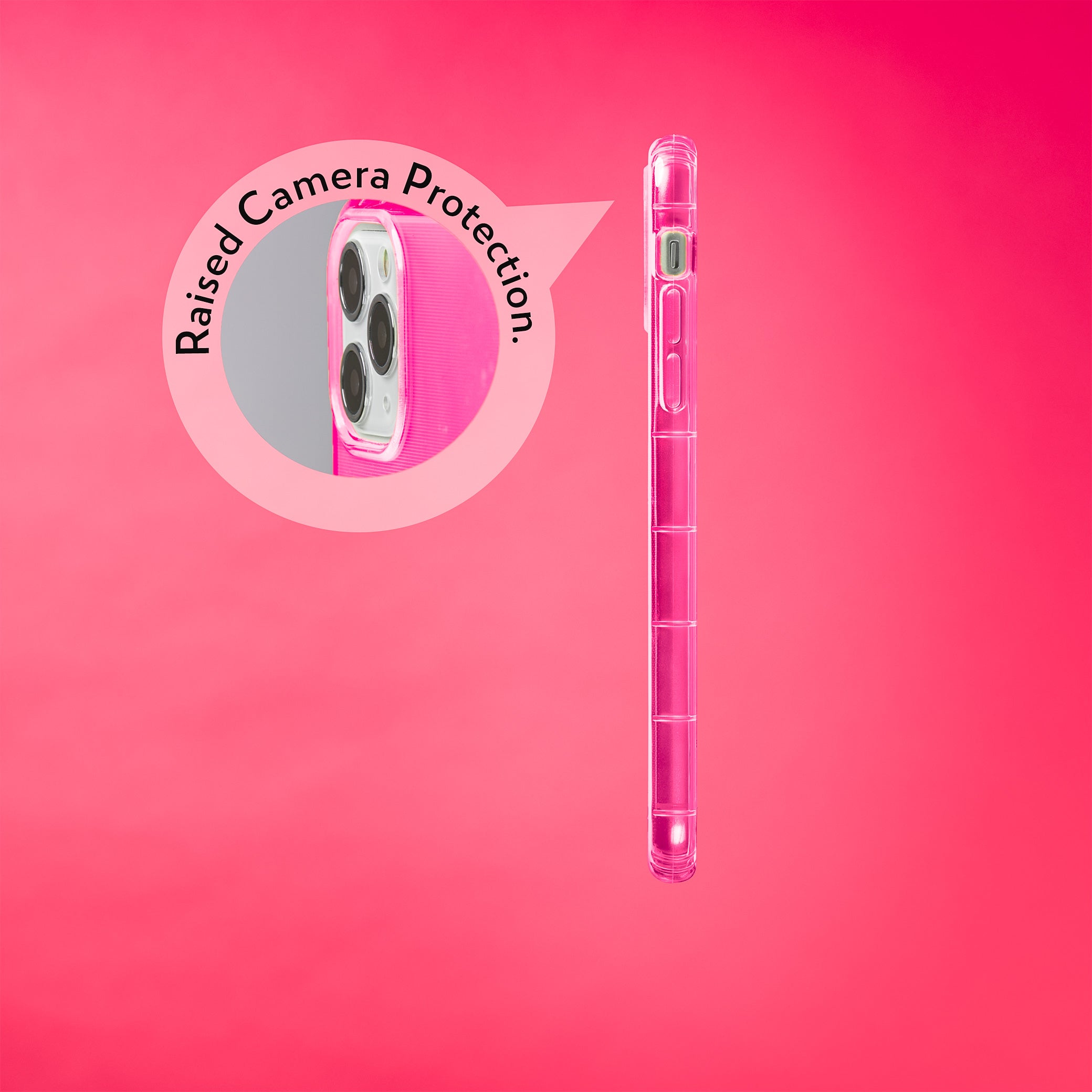 Highlighter Case for iPhone 11 Pro - Eye-Catching Hot Pink