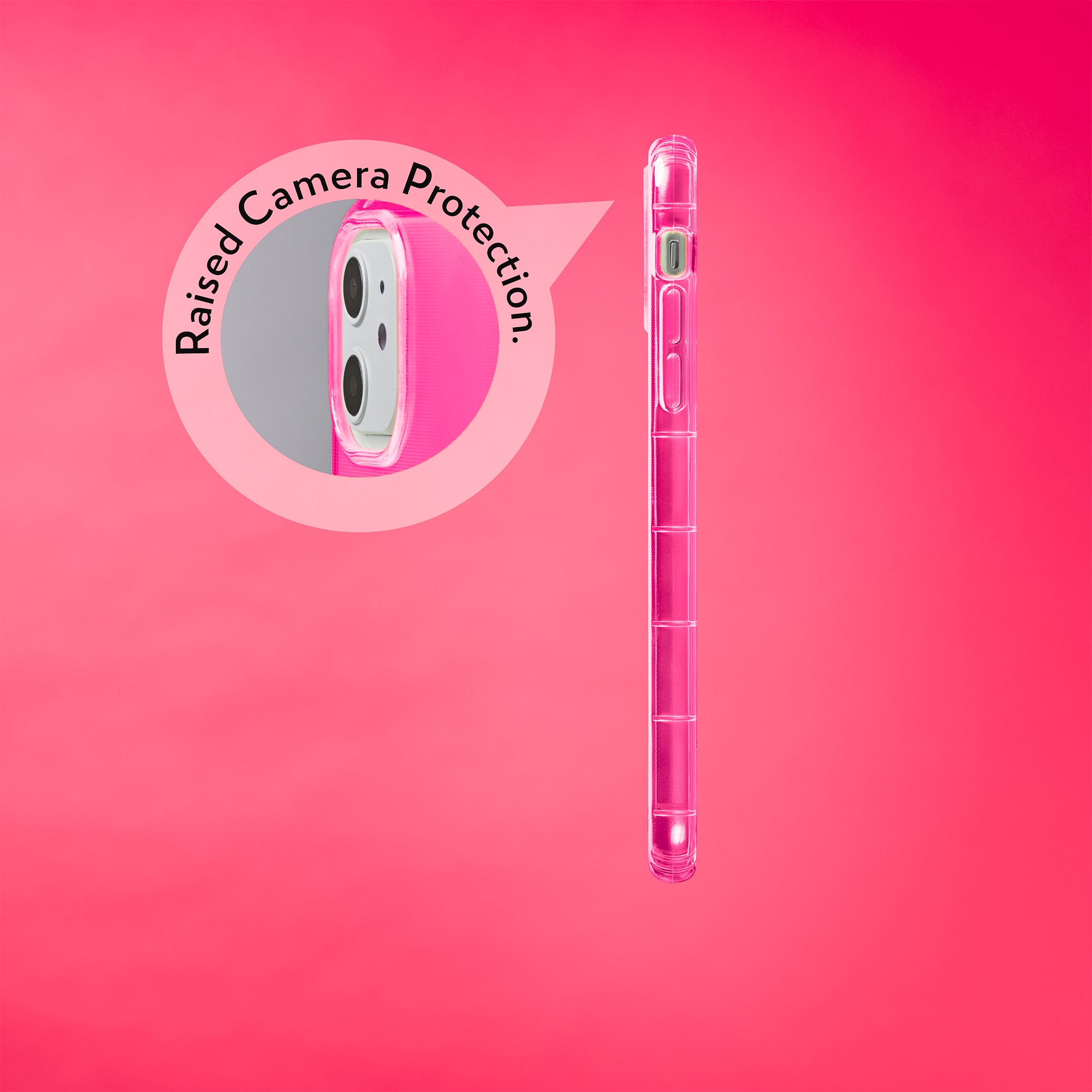 Highlighter Case for iPhone 11 - Eye-Catching Hot Pink