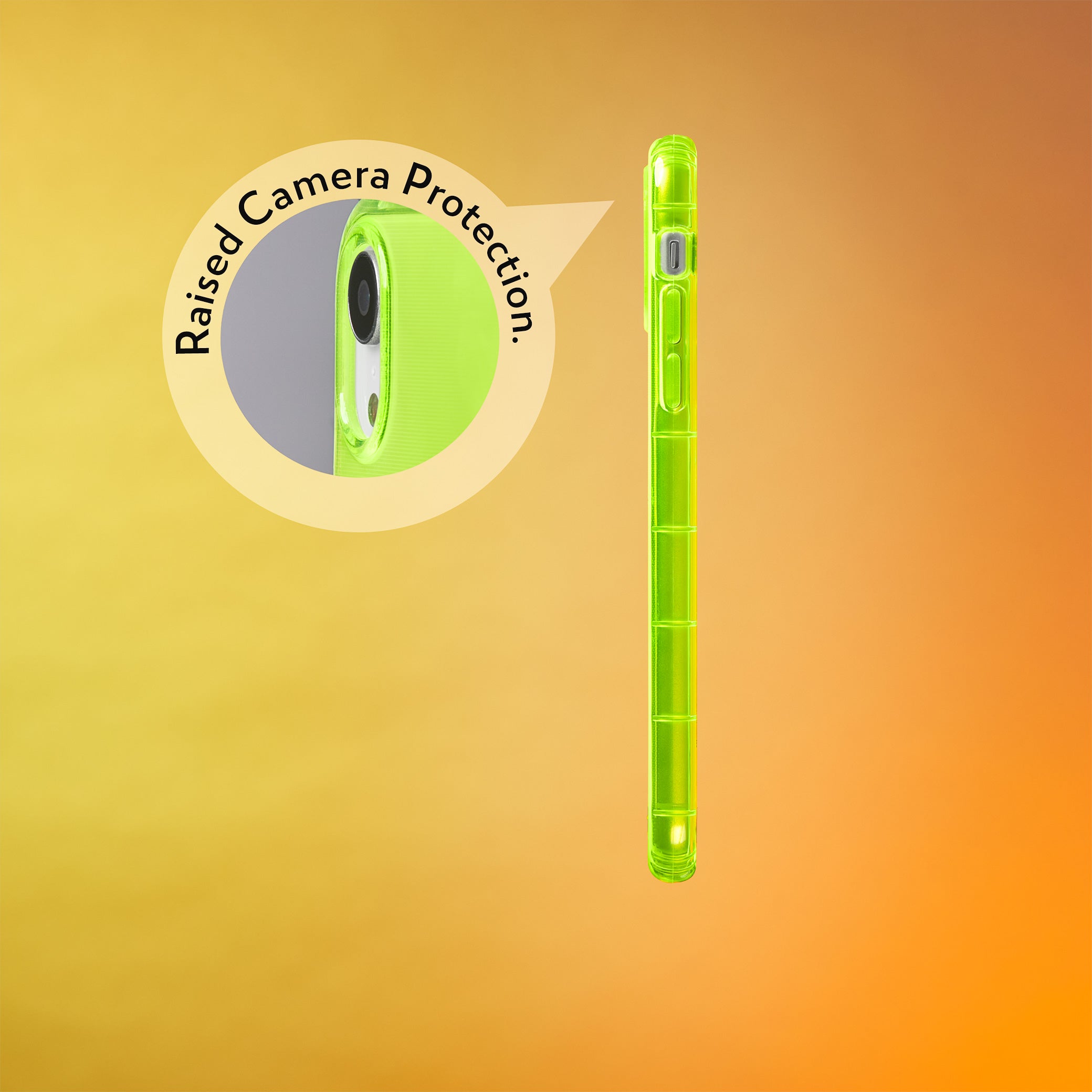 Highlighter Case for iPhone XR - Conspicuous Neon Yellow