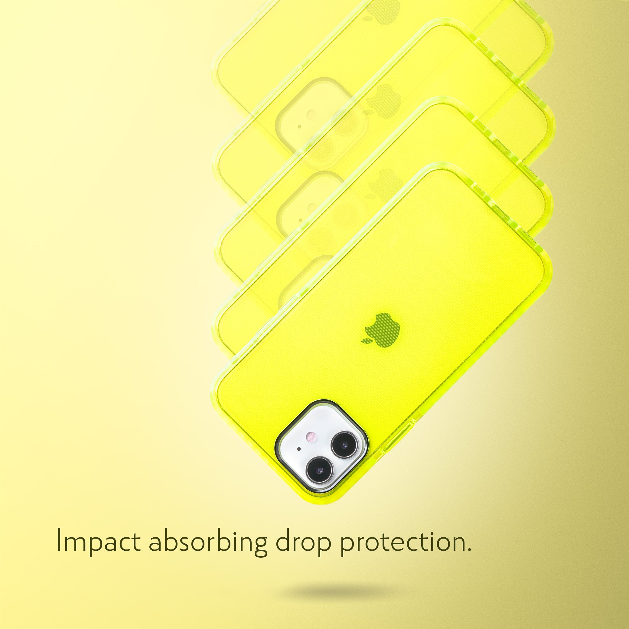 Neon Sand iPhone 12 and 12 Pro Case - Hi Energy Neon Yellow