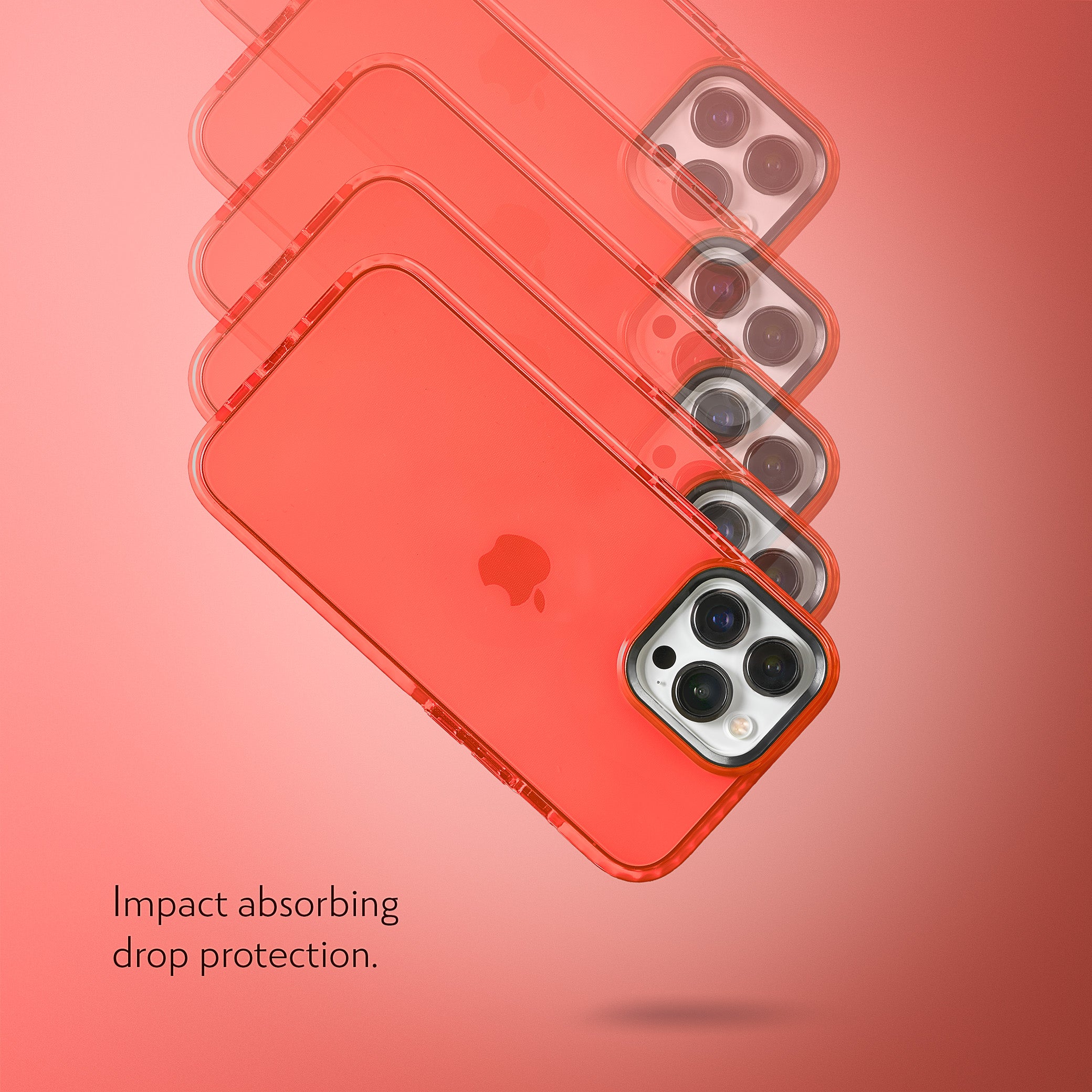 Barrier Case for iPhone 13 Pro Max - Electric Red Strawberry Red