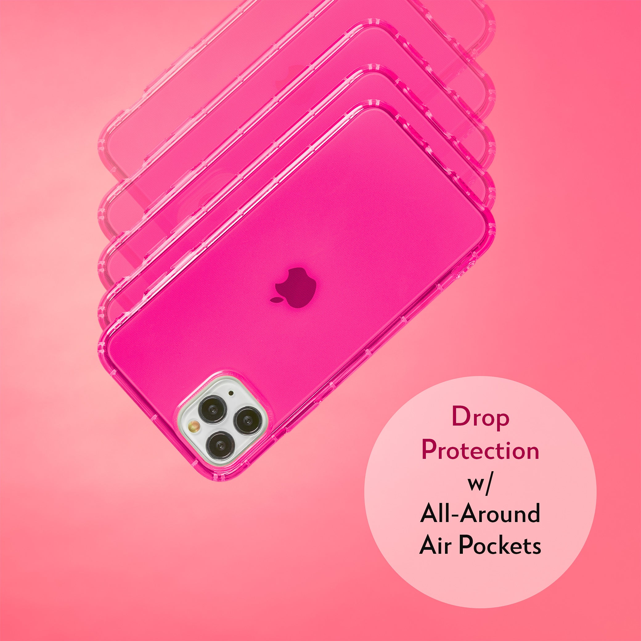 Highlighter Case for iPhone 11 Pro Max - Eye-Catching Hot Pink