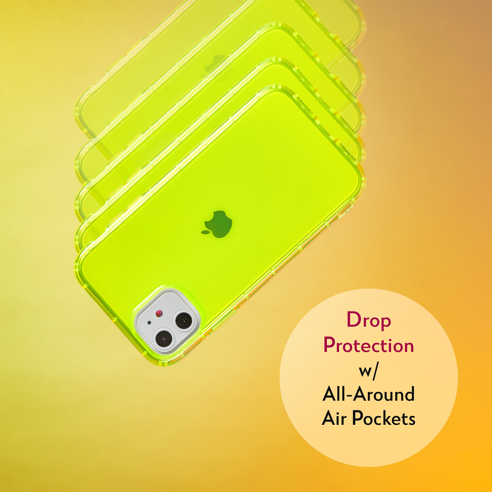 Highlighter Case for iPhone 11 - Conspicuous Neon Yellow