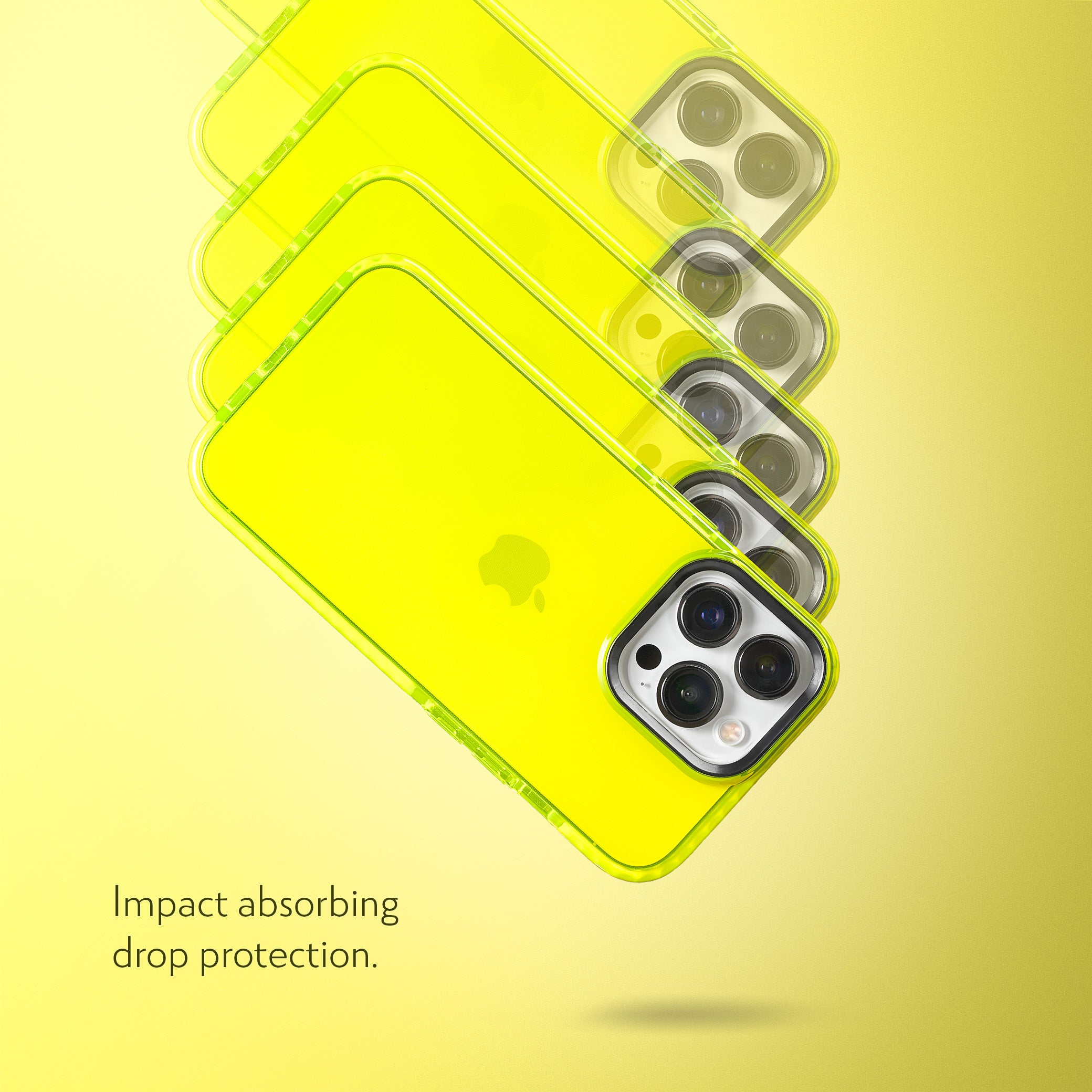 Barrier Case for iPhone 13 Pro - Hi-Energy Neon Yellow