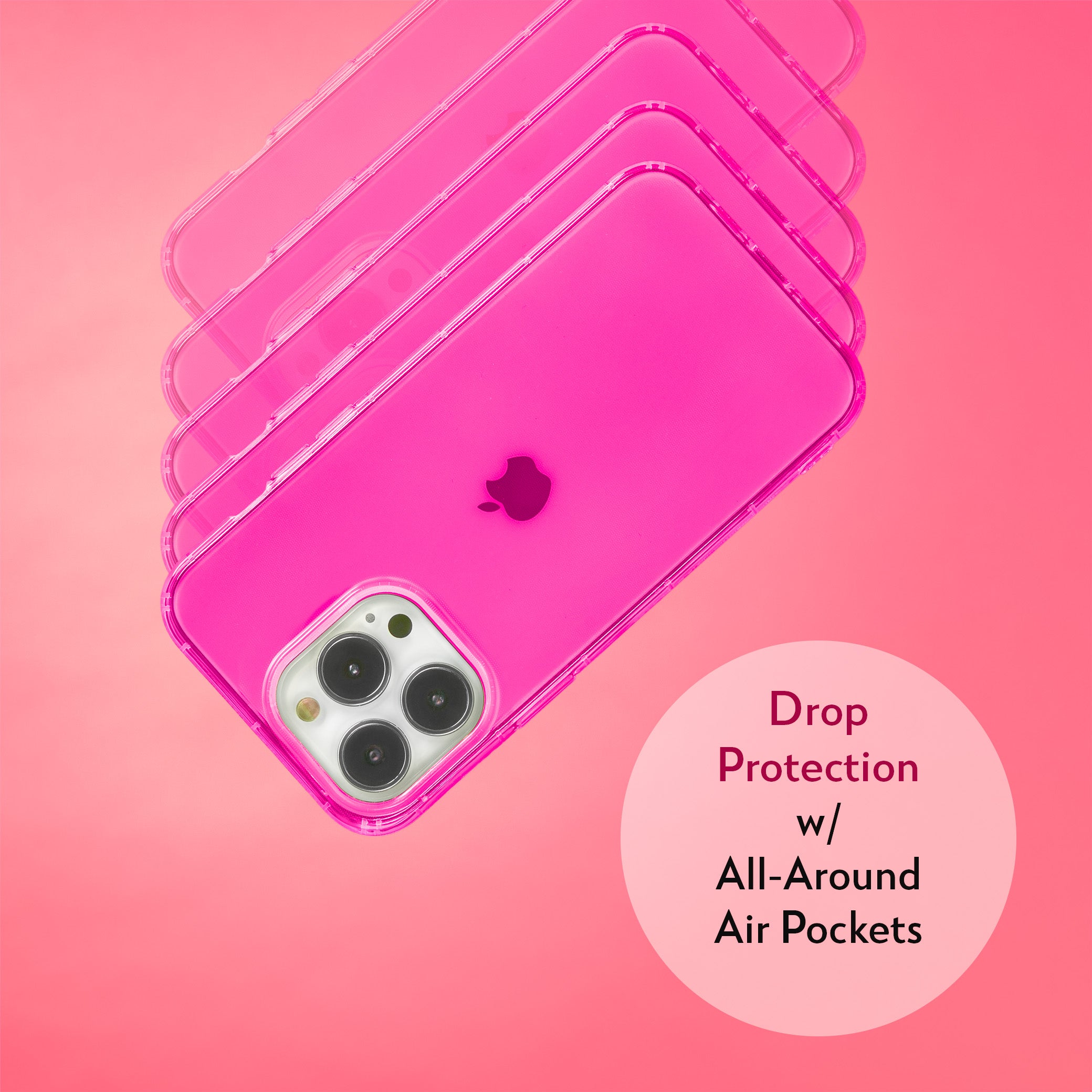 Highlighter Case for iPhone 13 Pro - Eye-Catching Hot Pink