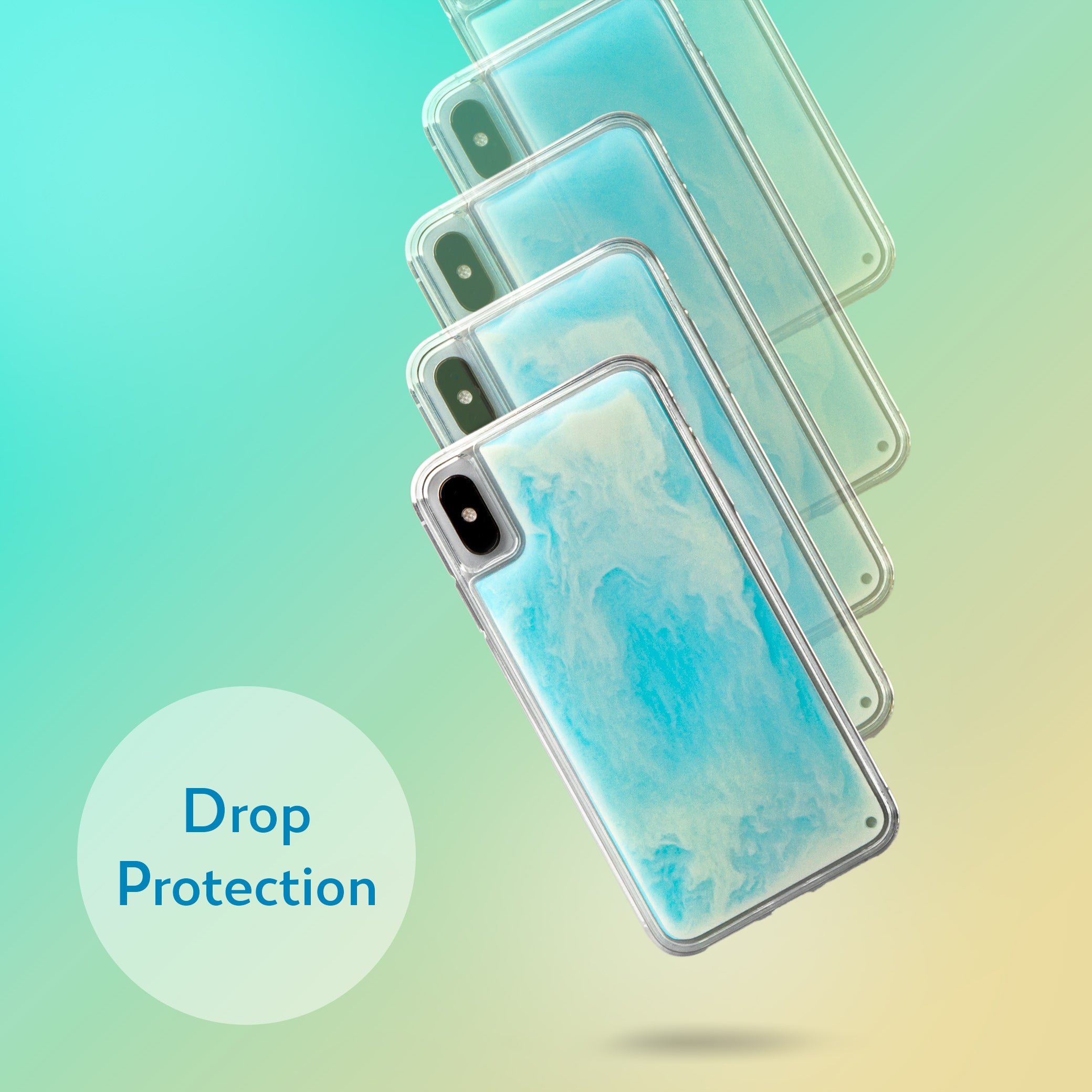 Neon Sand iPhone Xs Max Case - Ocean and Beach
