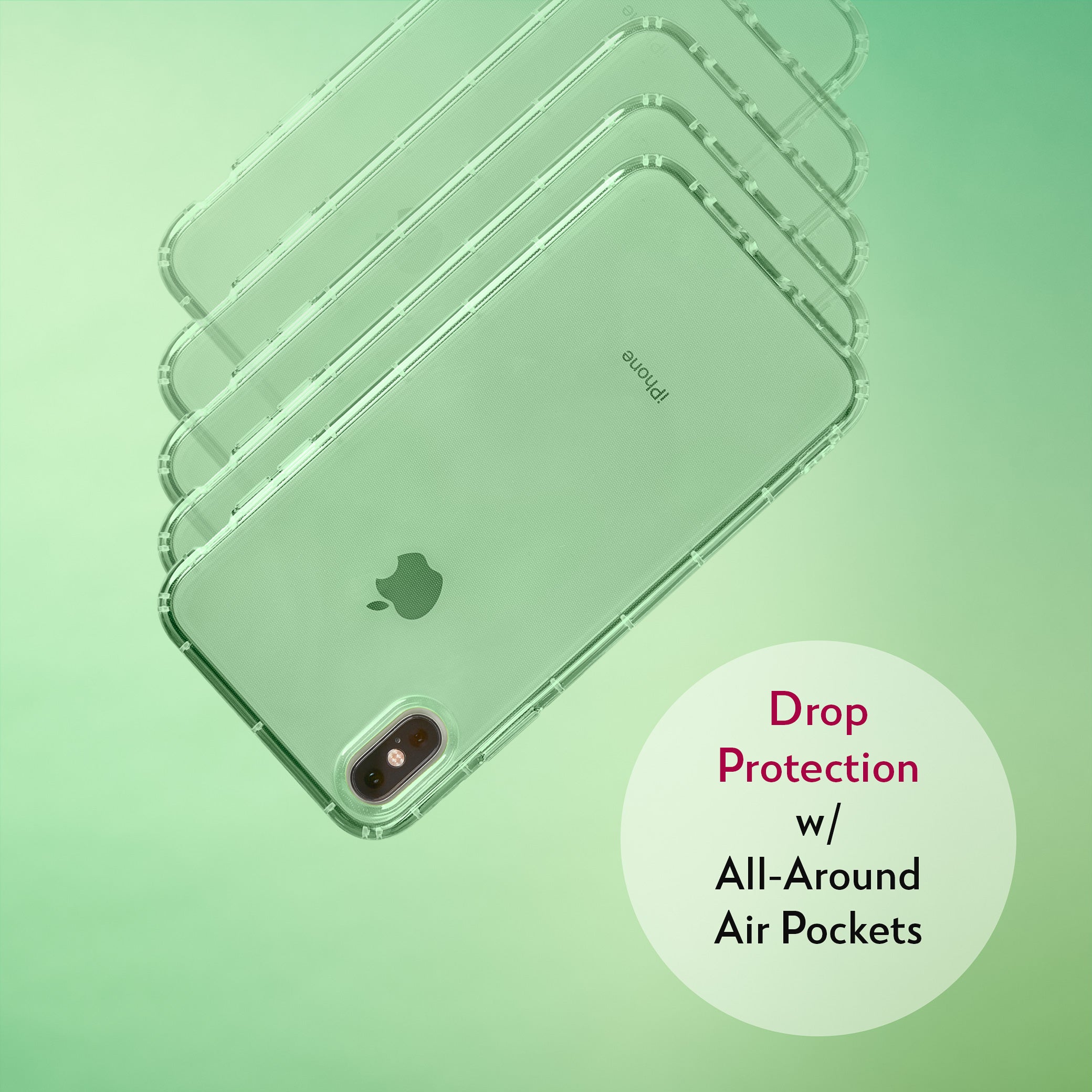 Highlighter Case for iPhone Xs Max - Precious Emerald Green