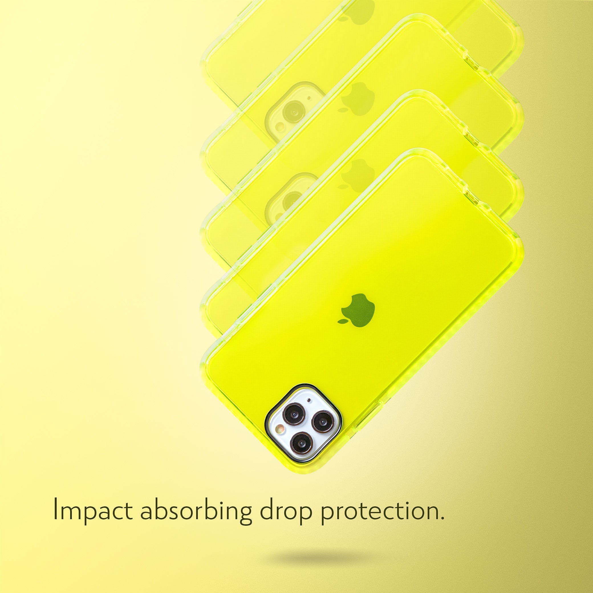 Barrier Case for iPhone 11 Pro Max- Hi-Energy Neon Yellow