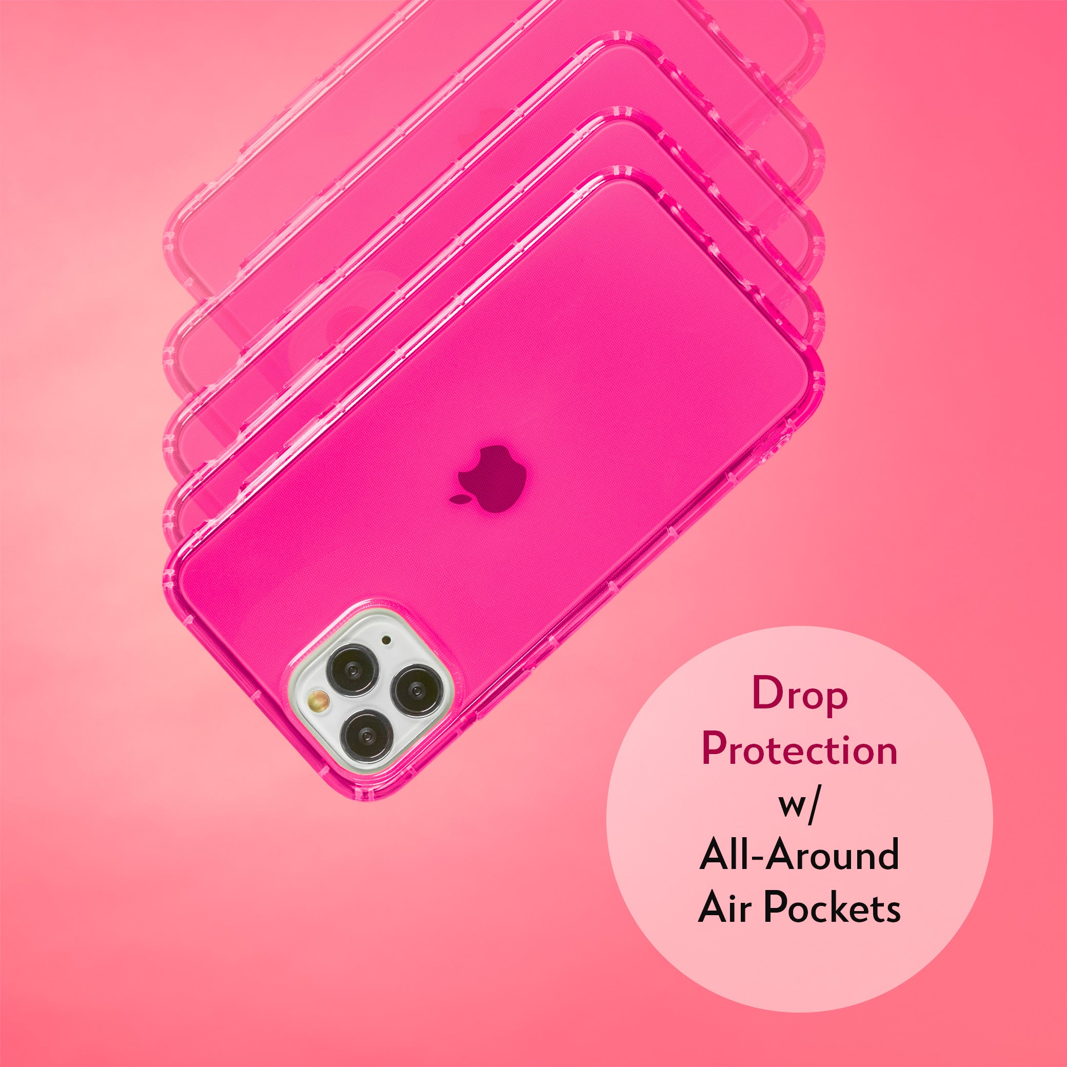 Highlighter Case for iPhone 11 Pro - Eye-Catching Hot Pink