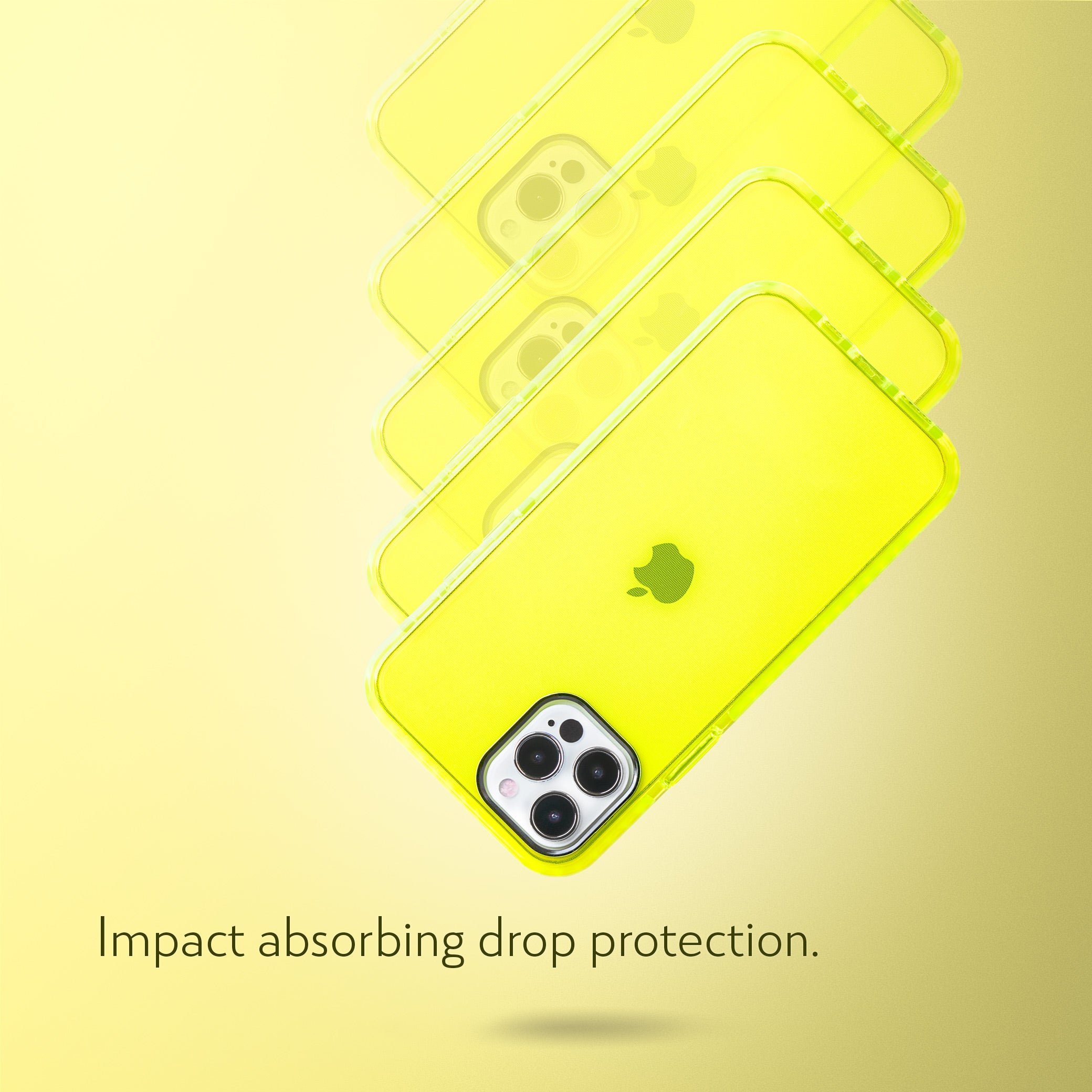 Barrier Case for iPhone 12 Pro Max - Hi Energy Neon Yellow